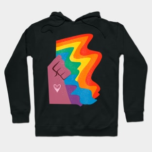 lgbt pride rainbow Hoodie